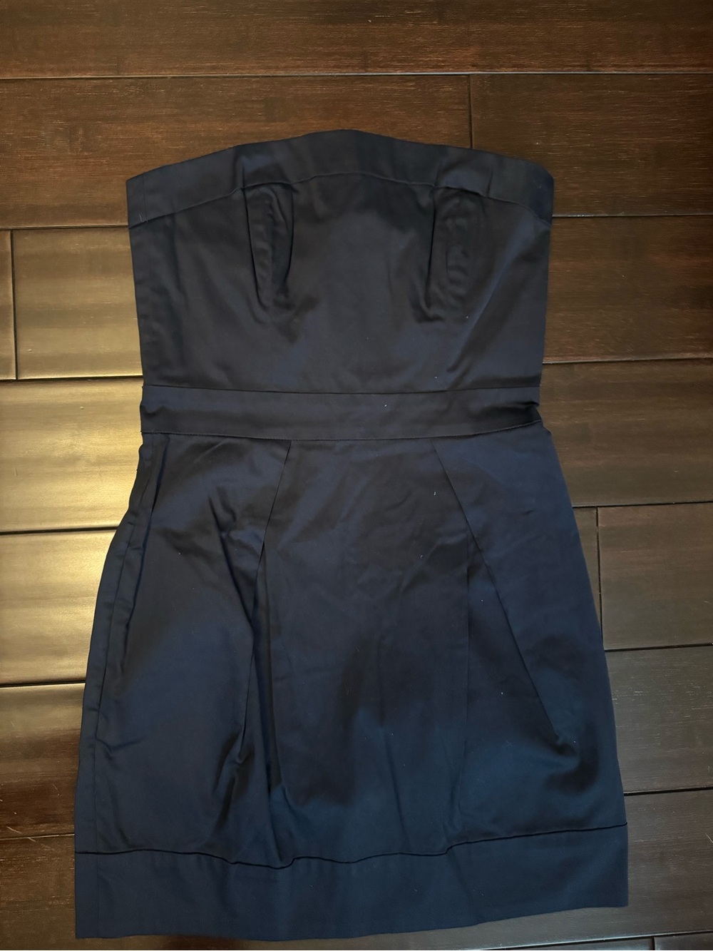 French Connection Strapless Dark Navy Dress